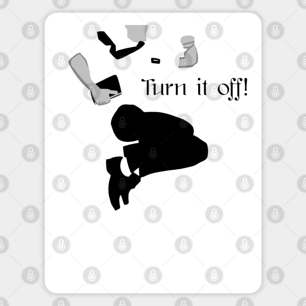 The book of mormon musical Turn it off Magnet by Bookishandgeeky